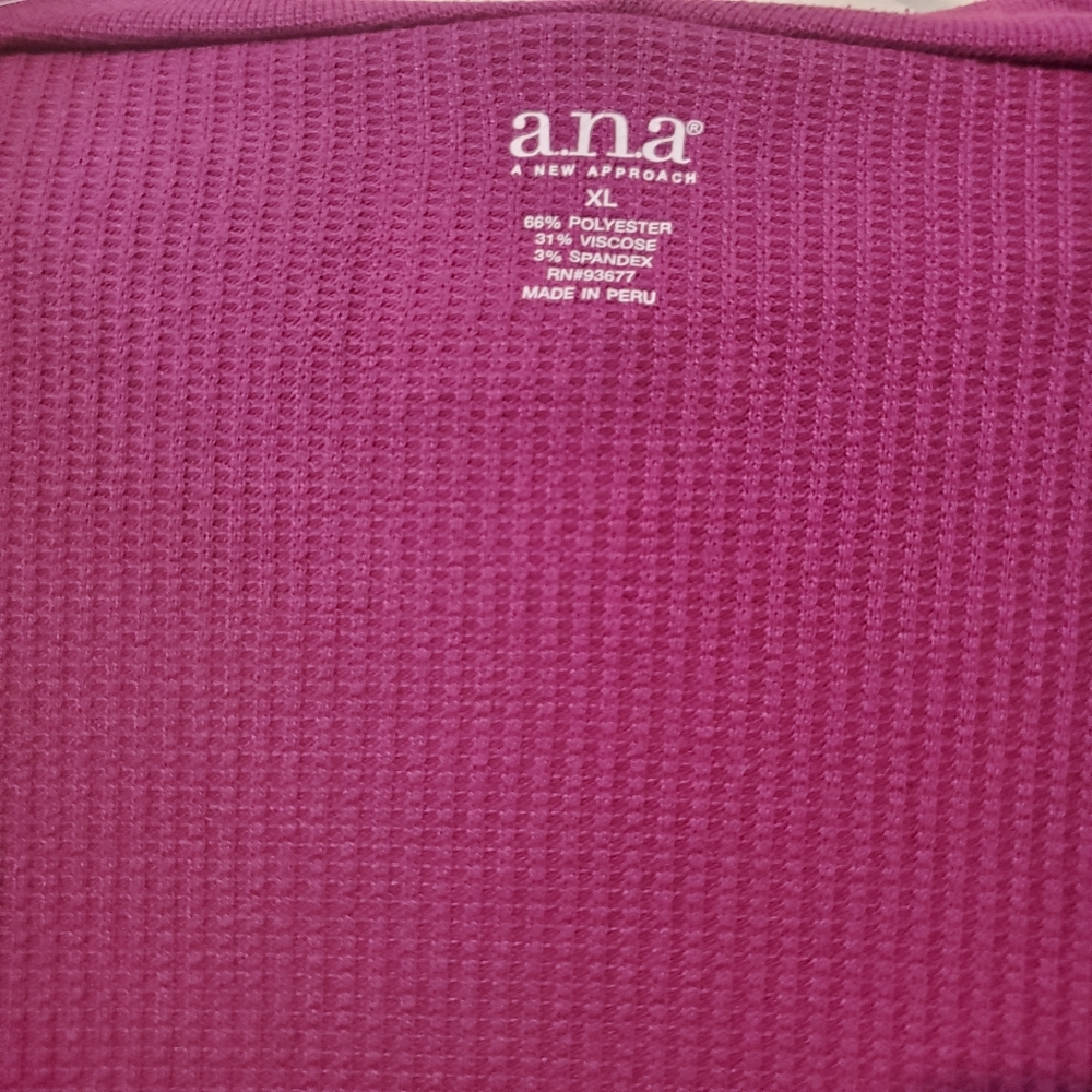 a.n.a Maroon Cowl Neck Thermal - Picture 5 of 7
